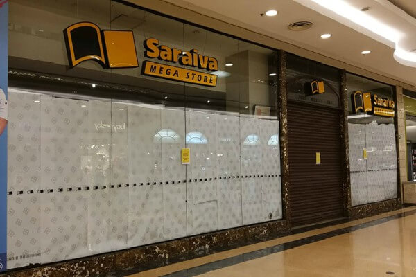 Livraria Saraiva e Cultura fecham maioria de suas lojas